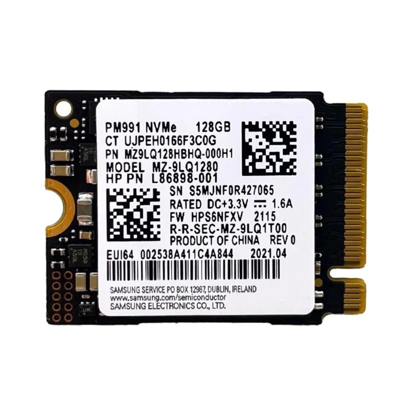 Ʈ º PC 128GB SSD PM991  ָ彺Ʈ ̺ 2230 NVME 丮 ϵ ũ PCIE3.0